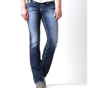 Big Star jeans casey‎ k Boot Cut Jeans size 30 pocket western relaxed fit jeans